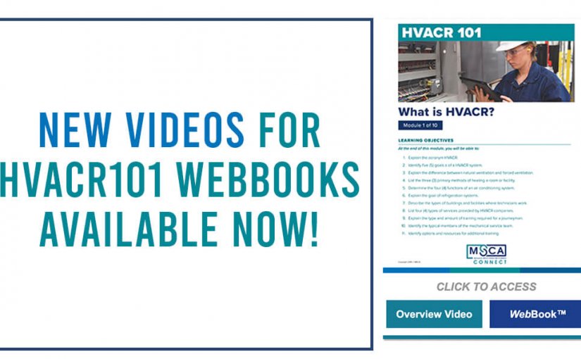 Updated Videos for HVACR101 WebBook Series Now Available