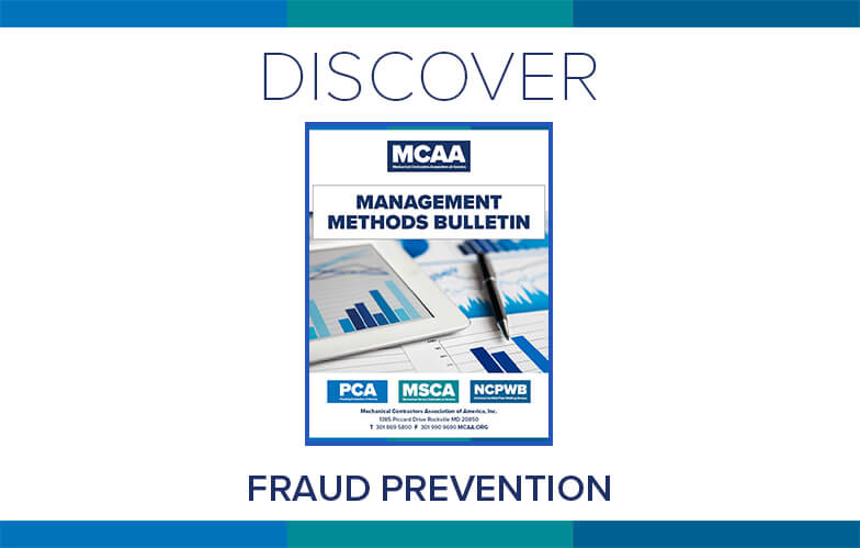 Resource Highlight: MCAA’s Fraud Prevention