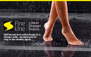 Jay R. Smith Mfg. Co. Fine-Line Linear Shower Drains Banner Virtual Trade Show