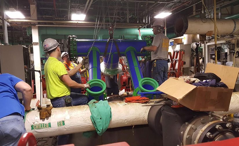 P1 Group Installs Aquatherm PP-R Piping, Saving Time When Every Second Counts