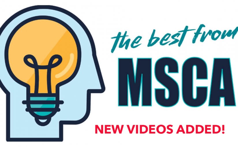 We’ve Added New Videos on the Best from MSCA