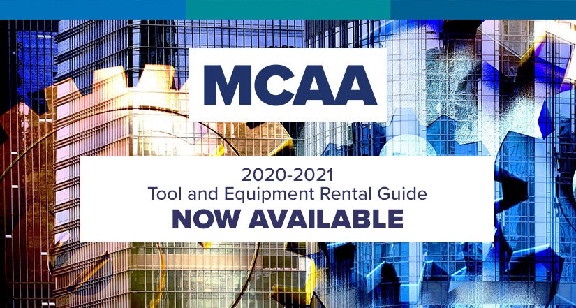 MCAA’s 2020-2021 Tool & Equipment Rental Guide is Now Available