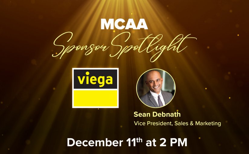 MCAA’s Sponsor Spotlight Episode Six Welcomes Sean Debnath, Viega