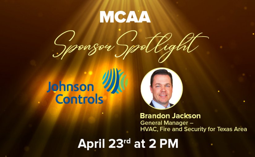 Sponsor Spotlight 19 Welcomes Brandon Jackson from Johnson Controls
