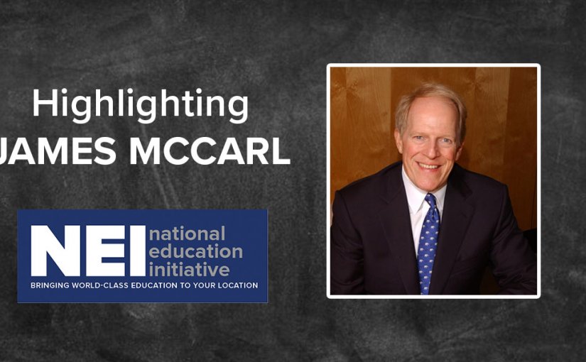 Highlighting NEI Instructor James McCarl