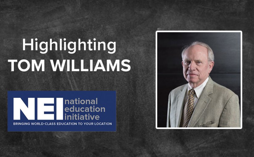 Highlighting NEI Instructor Tom Williams