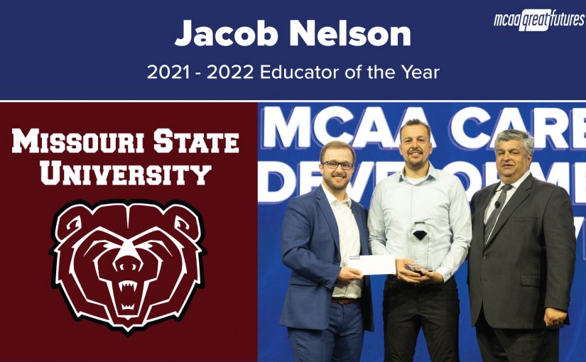 2021-2022 Educator of the Year – Jacob Nelson, Missouri State University