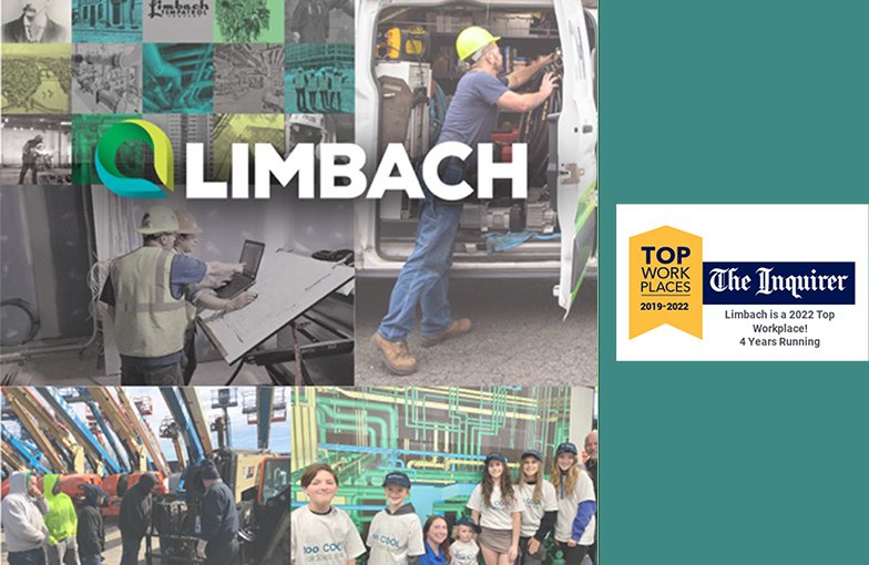 Limbach Company LLC of Eastern PA Named One of Philadelphia’s Top Workplaces