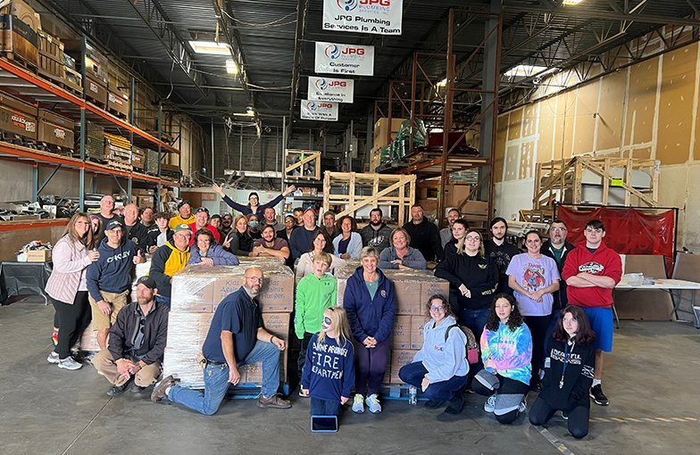 JPG Plumbing and Mechanical Services Teams Up to Tackle Hunger