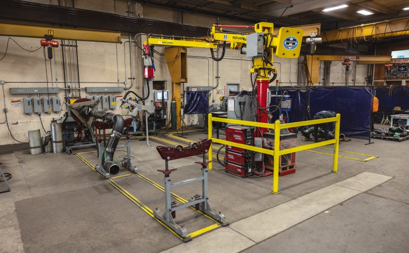 Harder Mechanical Tackles Welder Shortage, Amps Up Productivity With Novarc’s Spool Welding Robot
