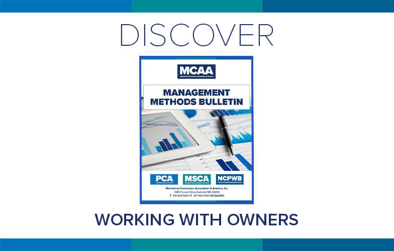 Resource Highlight: MCAA’s Working with Owners