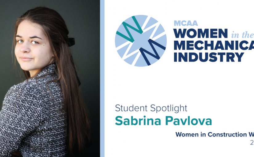 MCAA’s Career Development Committee Welcomes Its Newest Member, Sabrina Pavlova, Former GreatFutures Student